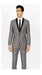 Grey Sportcoat Dinner Jacket Fashion Tuxedo For Men