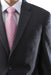 Men's Super 150's Poly/Viscose Wool Feel Single Breasted 2 Button Regular Fit 2pc Grey Suit