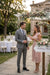 "Grey Plaid Skinny Fit Men's Suit with Two-Button Vest - Low Cut"