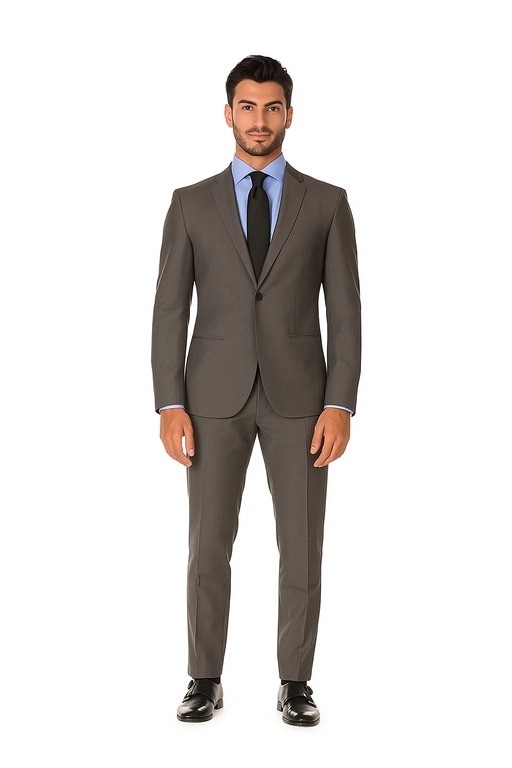 Tweed 3 Piece Suit - Tweed Wedding Suit Mens Slim Fit Suit - Fitted Suit - Skinny Suit Grey Imported British Tweed Fabric Peak Blinder Custom Vested Suit