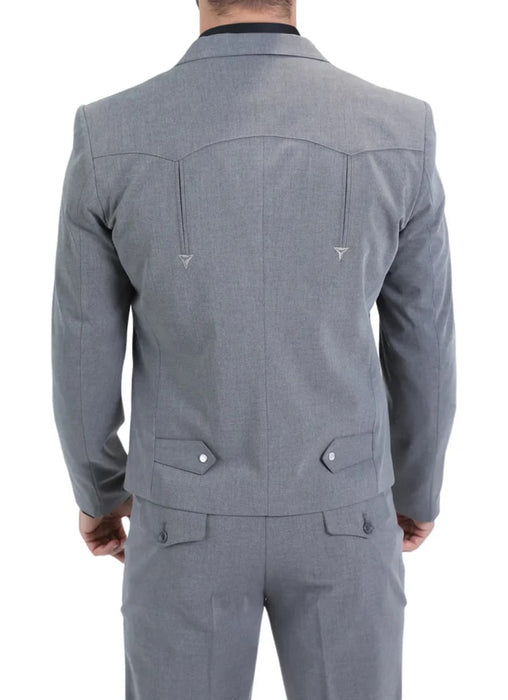 Traje Vaquero Sstilo Chalino Para Hombre Black Brown Navy Tan Gray