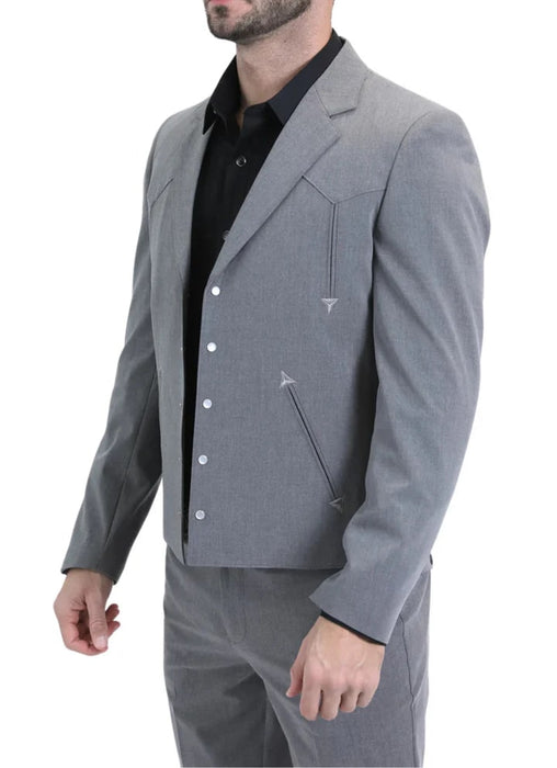 Traje Vaquero Sstilo Chalino Para Hombre Black Brown Navy Tan Gray