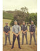 Men's Buttons Closure Collared Neck Casual Groomsmen Attire Suit