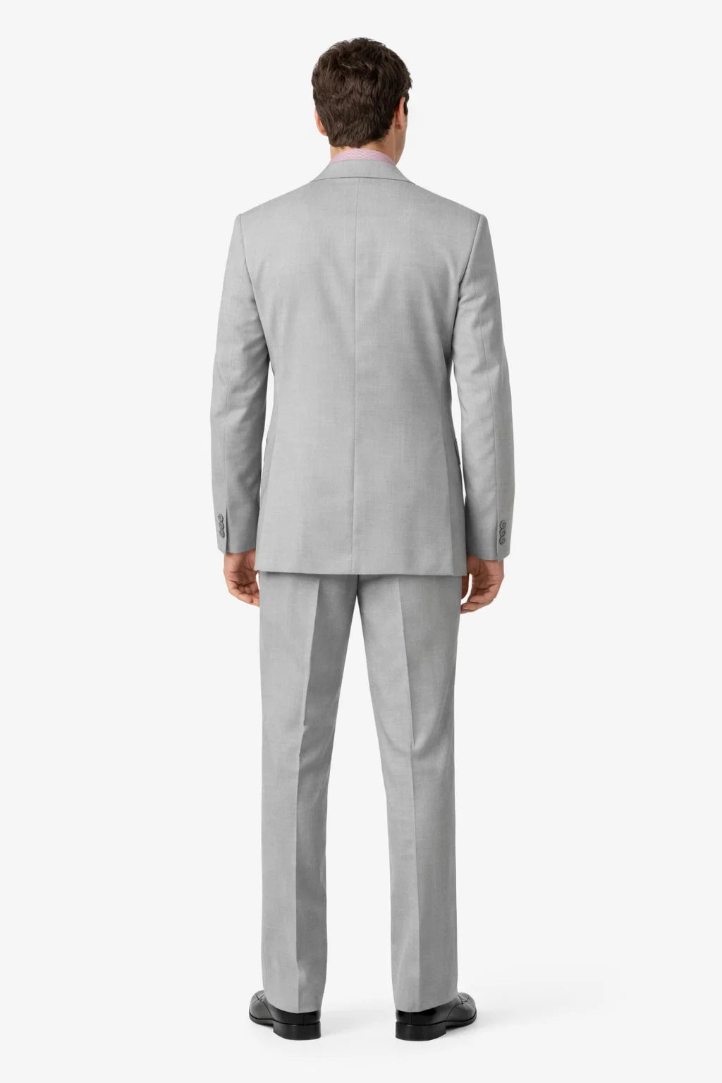 Groomsmen Suit Silver Gray (Very Very Light Gray(Ash)) 2 Button Double Vent Men's Cheap Priced Business Suits Clearance Sale