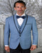 Blue Prom Suit - Blue Homecoming Outfits For Guys Steel Blue