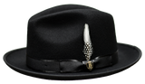 Bruno Capelo Hi Boi Black/Black Hat - Distinctive Headwear in Classic Black