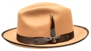 Bruno Capelo Hi Boi Collection Camel/Brown Fedora - M, L, XL