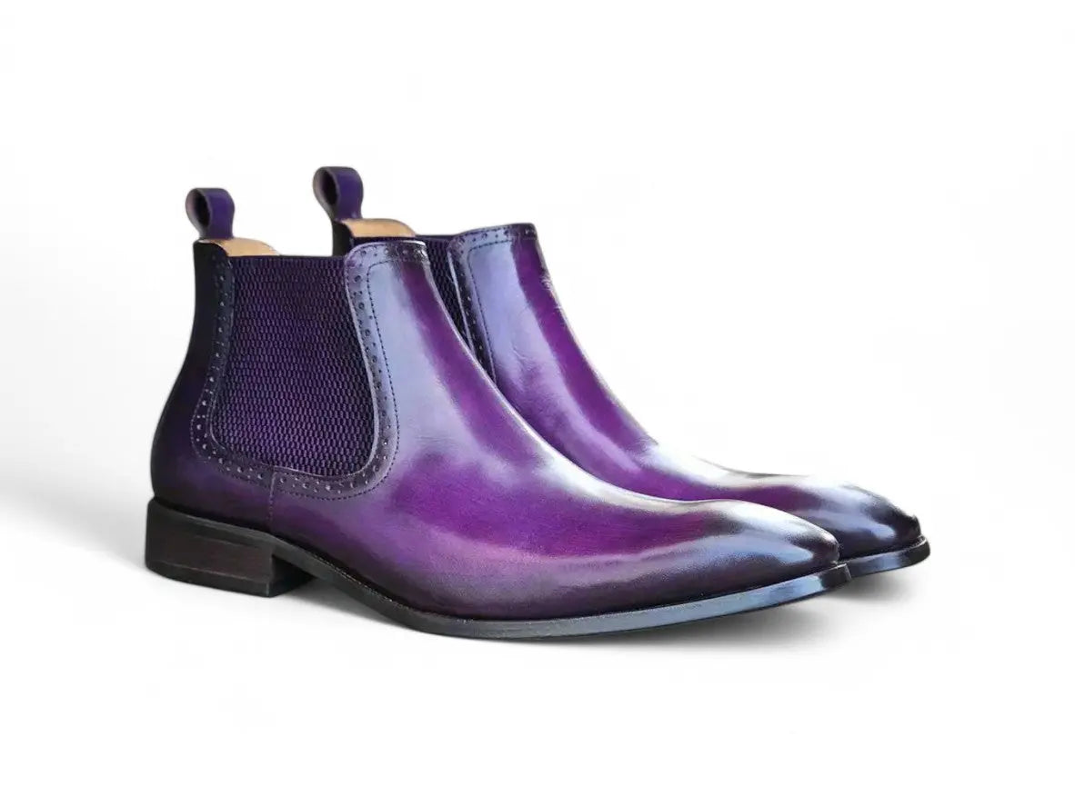 Hand Burnished Chelsea Boots - Image 5