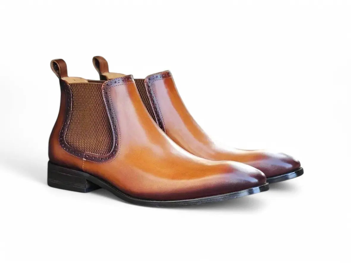 Hand Burnished Chelsea Boots - Image 8