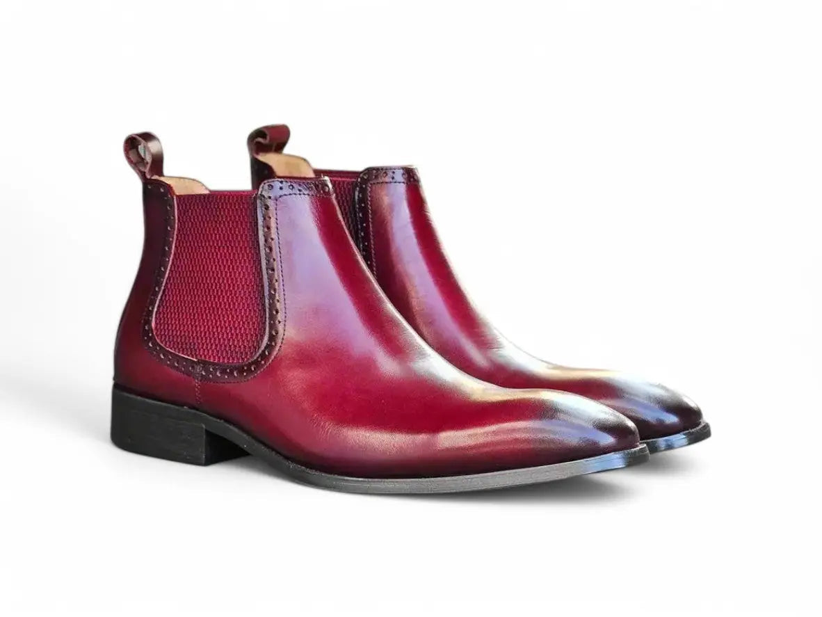 Hand Burnished Chelsea Boots - Image 9