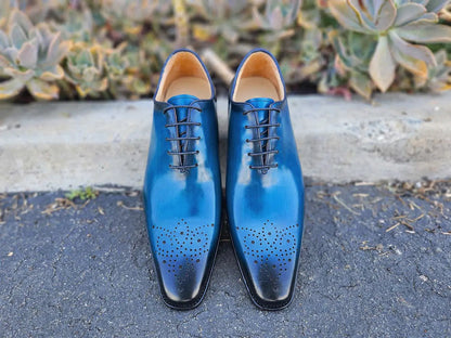 Hand Burnished Wholecut Calf Oxford - Image 7