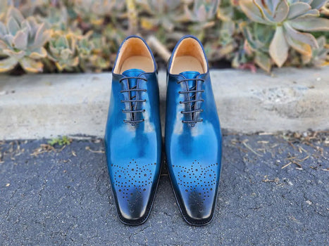 Hand Burnished Wholecut Calf Oxford - Image 7