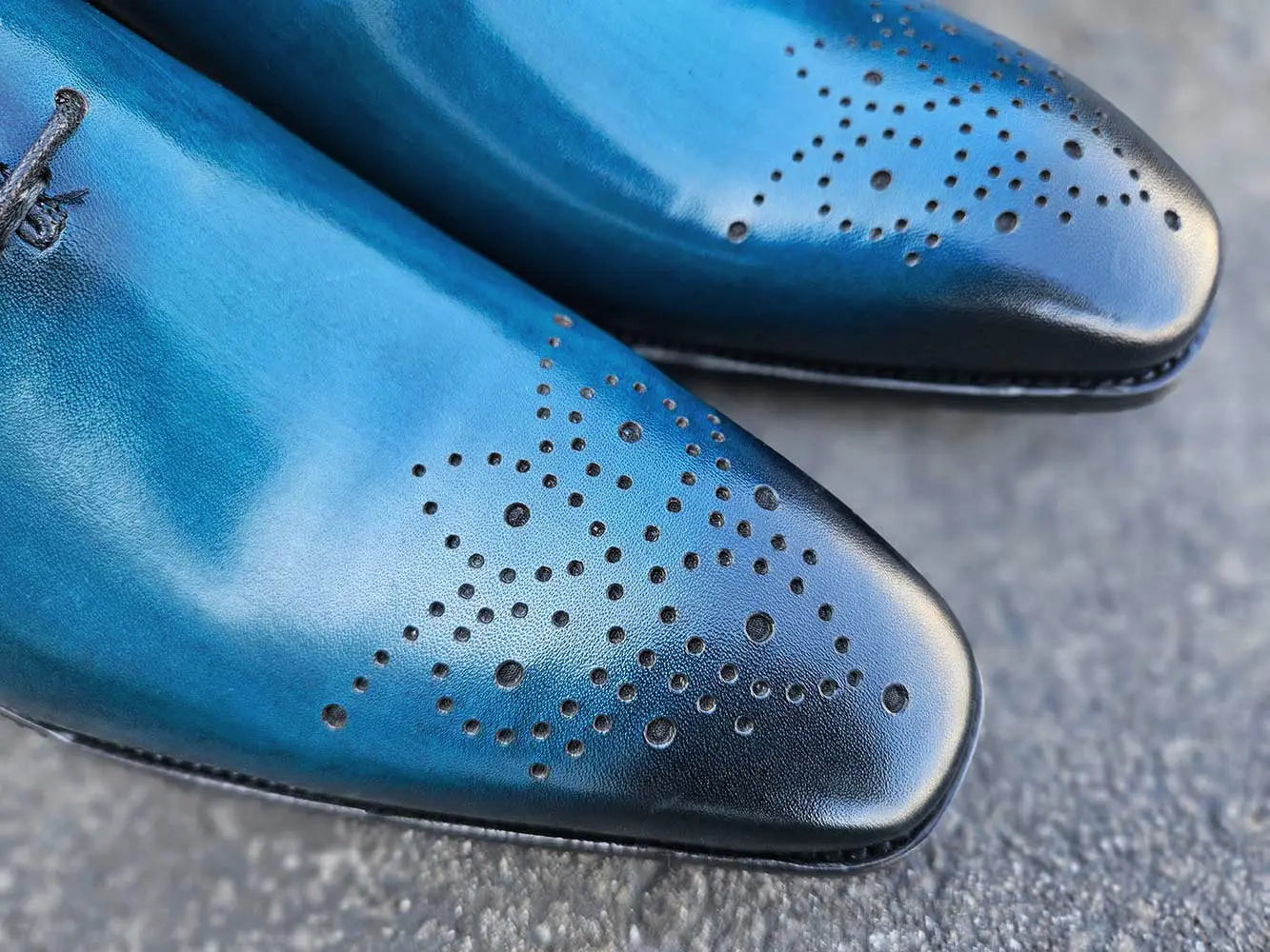 Hand Burnished Wholecut Calf Oxford - Image 8