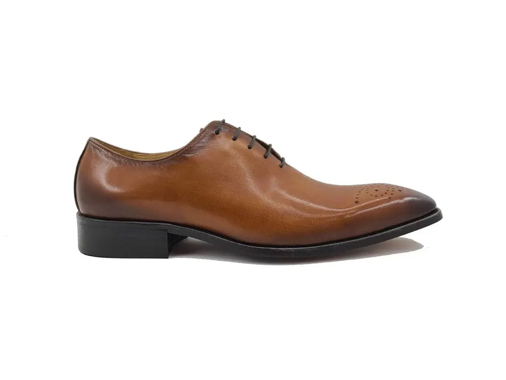Hand Burnished Wholecut Calf Oxford - Image 13