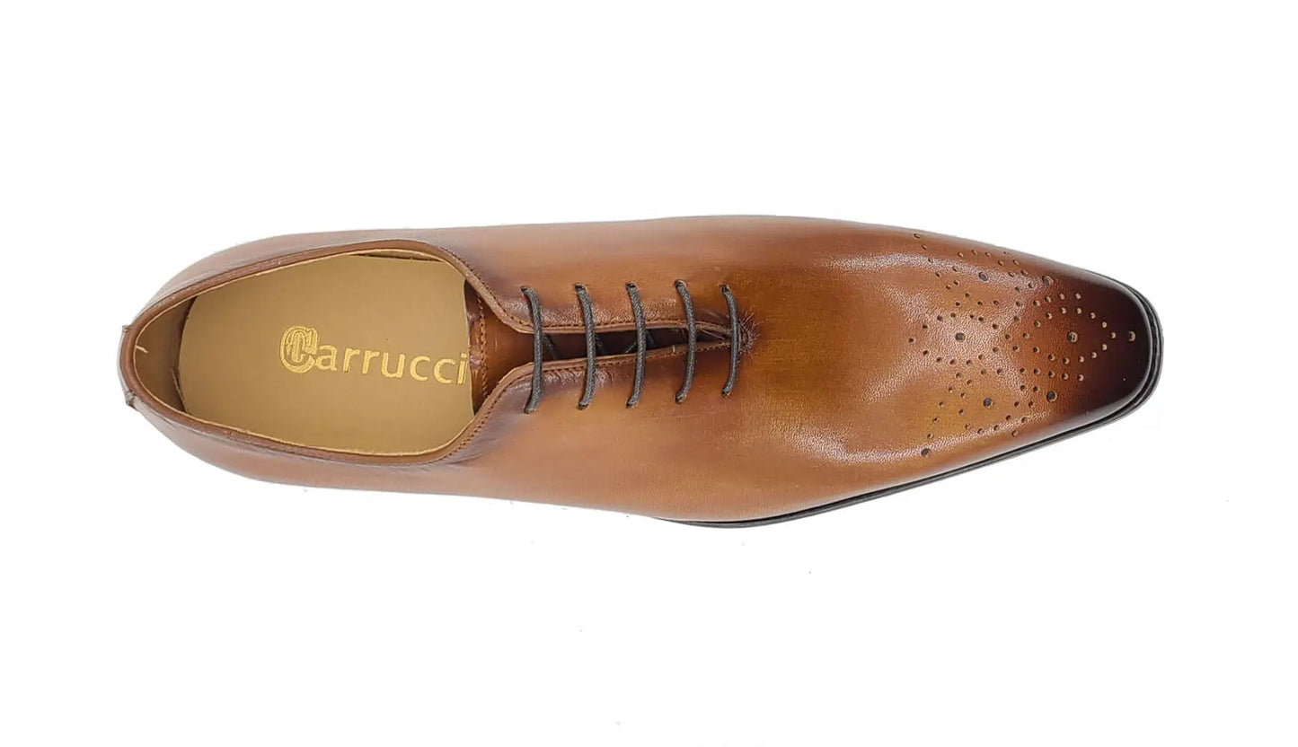 Hand Burnished Wholecut Calf Oxford - Image 14