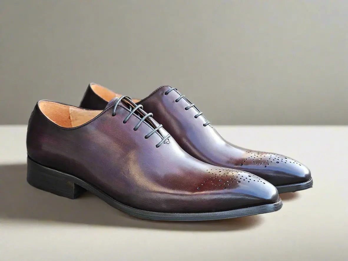Hand Burnished Wholecut Calf Oxford - Image 6