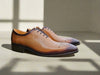 Carrucci Hand Burnished Wholecut Calf Oxford