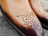 Carrucci Hand Burnished Wholecut Calf Oxford