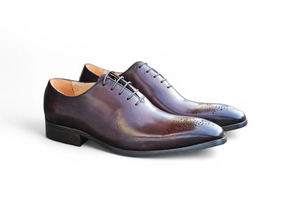 Hand Burnished Wholecut Calf Oxford - Image 5