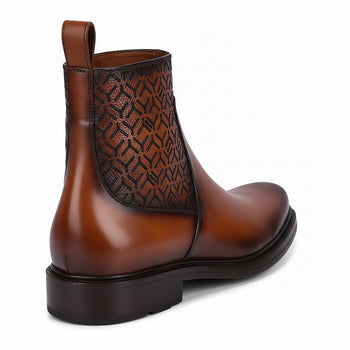 Cuadra Honey Hand Painted Dress Shoe - Image 6