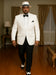 Harlem Nights Clothing - Suit + Hat + Shirt And Tie Blazer + Hat And Pants Included ( As seen on the picture)