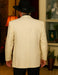 Harlem Nights Costumes Package - White Double Breasted Blazer + Black Pants + Black Hat