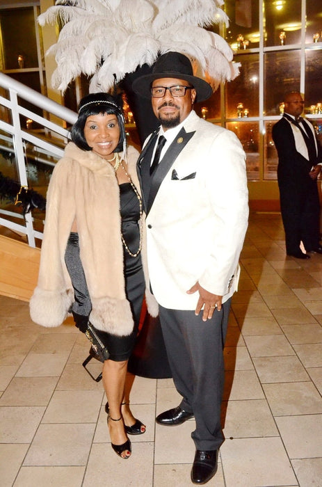 Harlem Nights Movie Clothing Outfit - 1920s Costume Party Mens Suit + Hat Shirt and Tie