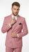 Men’s Blush Pink Double Breasted Easter Suit, Lightweight Summer Wedding Church Dress Suit Set