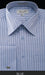 NTFRV4906 Blue Stripe Best Cheap Priced Designer Sale Men's French Cuff Herringbone Tweed Men's Dress Shirt