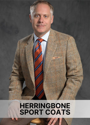 Herringbone Sport Coats – Textured Weave with Classic Sophistication