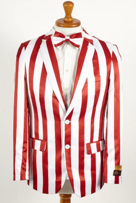 Holiday Blazer - Christmas Sport Coat - Red Blazer