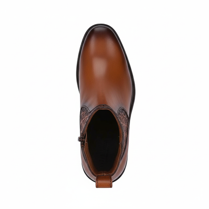 Cuadra Honey Hand Painted Dress Shoe - Image 4
