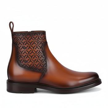 Cuadra Honey Hand Painted Dress Shoe - Image 9