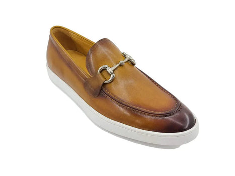 Horse Bit Fashion Leather Sneaker Loafer - Image 2