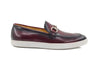 Carrucci Horse Bit Fashion Leather Sneaker Loafer