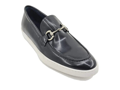 Horse Bit Fashion Leather Sneaker Loafer - Image 9