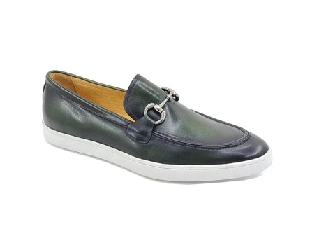 Horse Bit Fashion Leather Sneaker Loafer - Image 12