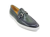 Carrucci Horse Bit Fashion Leather Sneaker Loafer