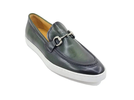 Horse Bit Fashion Leather Sneaker Loafer - Image 13