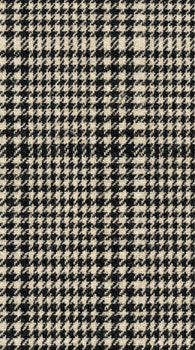 Men’s White and Black Houndstooth Checkered Blazer, Dress Casual Sport Coat Jacket