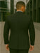 Wool Suit - Italian Made Business Suit by Statement Men's 3 Piece 100% Wool Modern Fit Suit - Bold Accent Color