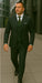 Wool Suit - Italian Made Business Suit by Statement Men's 3 Piece 100% Wool Modern Fit Suit - Double Breasted Vest
