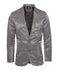 Men's Western Grey Blazer Slim Fit Steel Gray Sport Coat for Weddings, Business & Formal Events