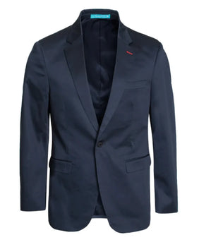 Men's Navy Blazer Slim Fit Sport Coat for Weddings, Business & Formal Events