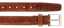 Belvedere Caiman Belt - Antique Sport Alligator Loafer