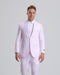 Mens Vested Summer Seersucker Suit in Red Pinstripe