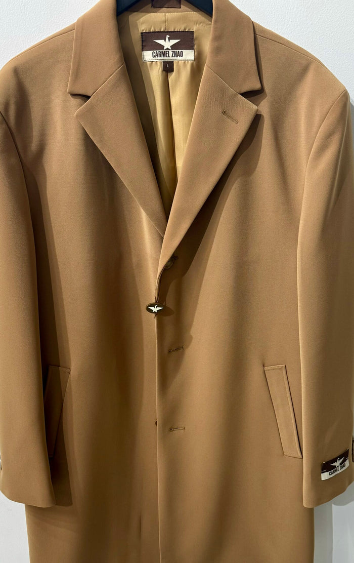 Carmel Zhao Topcoat Khaki