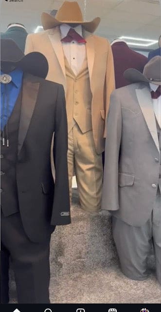 Western Suits For Wedding - Tan Western Tuxedo - Cowboy tuxedo