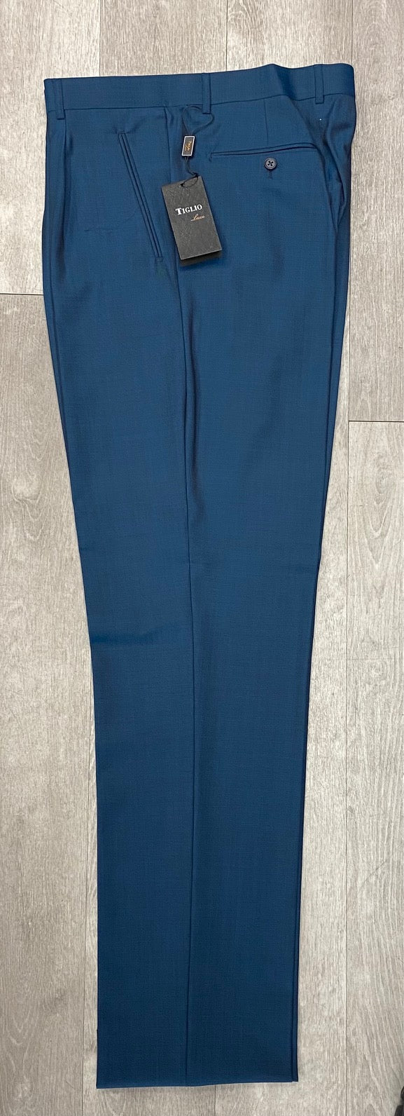 Tiglio Luxe 2521 Comfort Fit Single Pleated Pants 18+ Inch Leg TS5128 ...