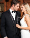 Mens Designer Parker Wedding Tuxedo in Black